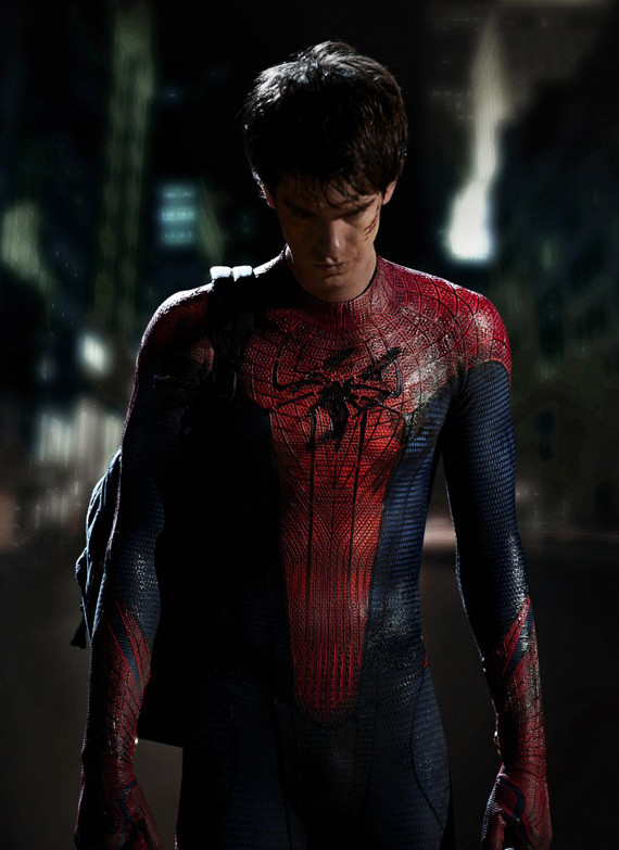 Andrew Garfield as the new Spiderman